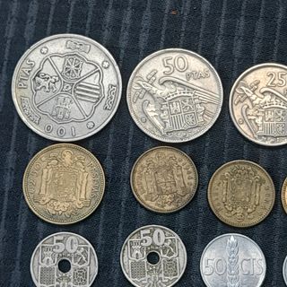 Monedas estado español franco 