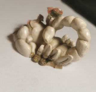 vintage Portafortuna scorpione Ceramica