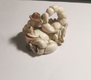 vintage Portafortuna scorpione Ceramica