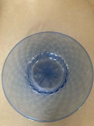 piatto in vetro vintage