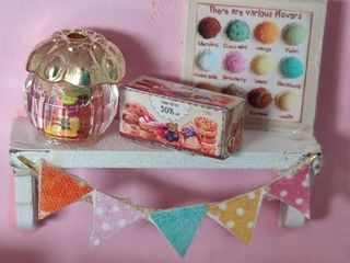 Pastelería muñecas Casa miniatura Tarta casita