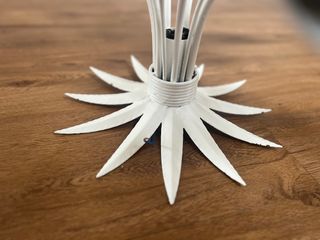 Lampara antigua restaurada