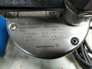 Bomba de agua grundfos