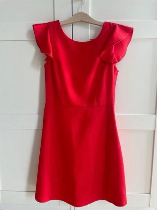Vestido rojo fiesta Molly Bracken T-XS