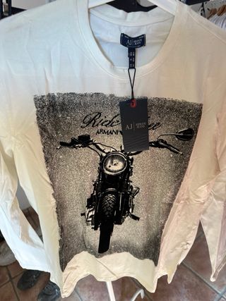 Camiseta hombre manga larga