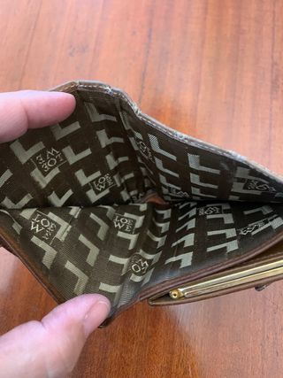 Monedero vintage Loewe