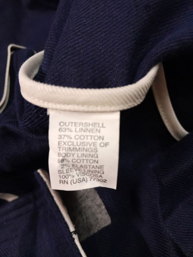 Giacca uomo cotone zara taglia 50