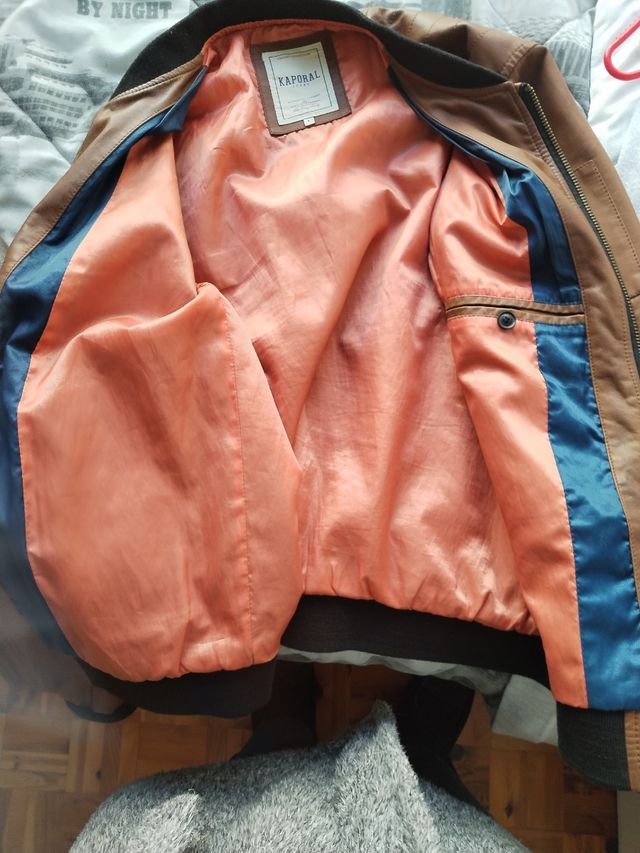 Cazadora biker Kaporal