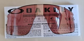 Lente oakley resistor