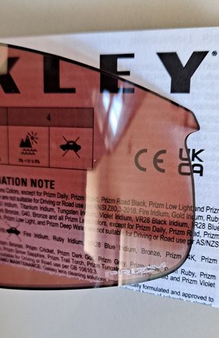 Lente oakley resistor