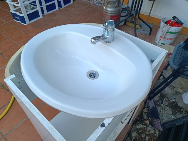 Lavabo para empotrar