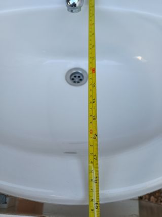 Lavabo para empotrar