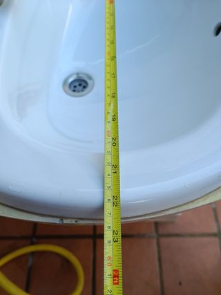 Lavabo para empotrar