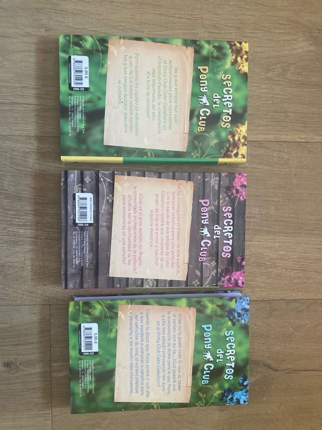 Coleccion libros de secretos del pony club