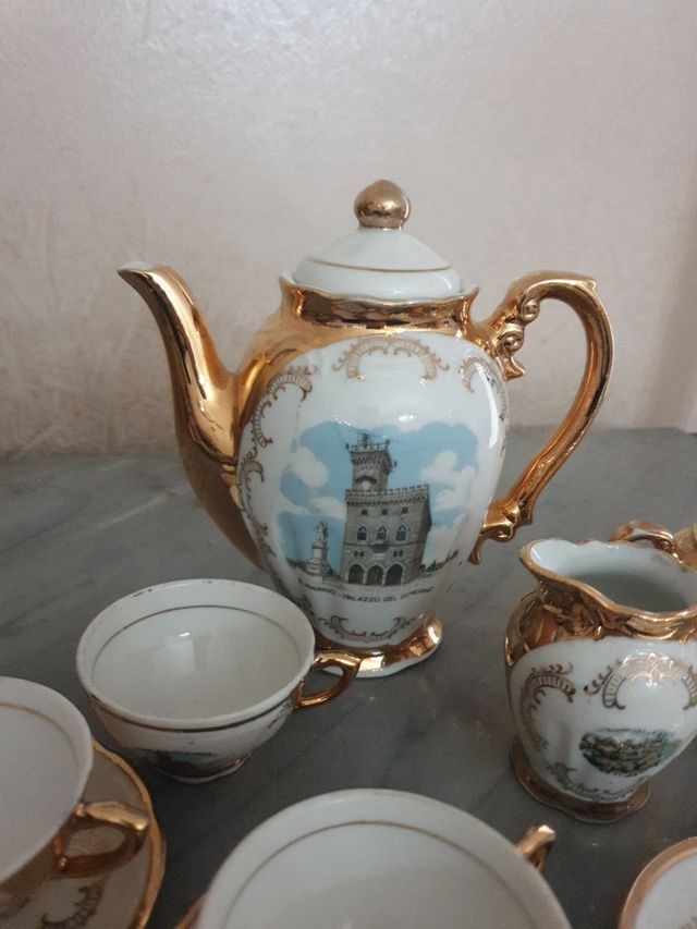 Set caffè vintage d  epoca 