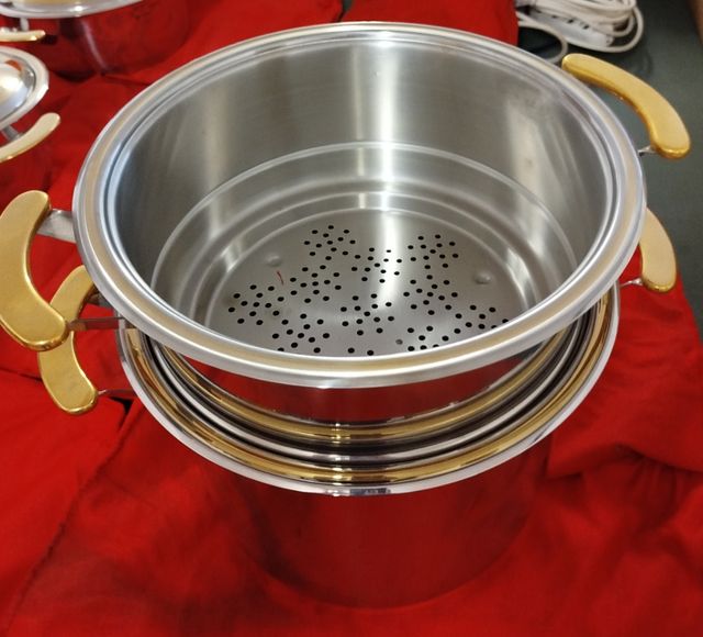 Pentola pressione ed accessori vapore