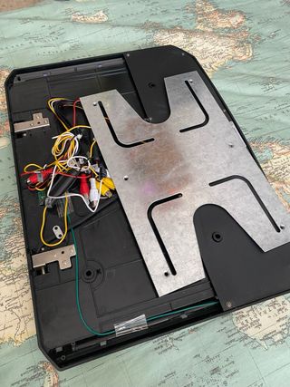 Pantalla techo coche