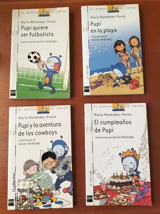 Pupi quiere ser futbolista - lote 4 libr
