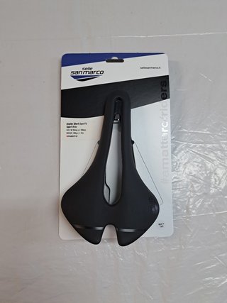 SELLA CICLO CORSA MTB ASPIDE SHORT OPEN-FIT WIDE