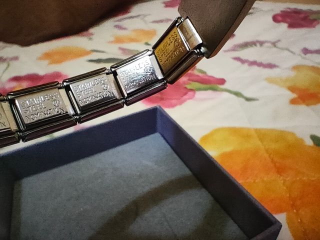 Bracciale Nomination in acciaio