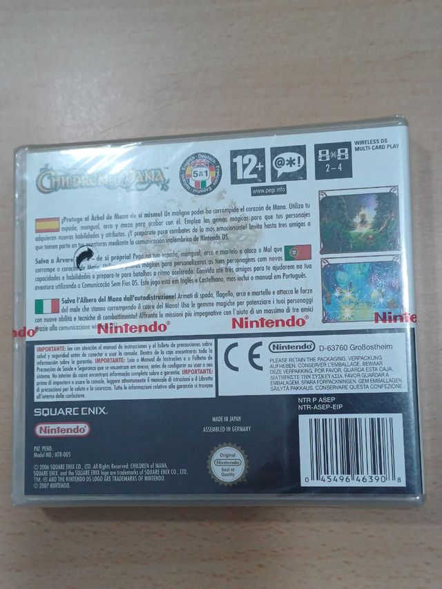 Children of mana para Nintendo DS