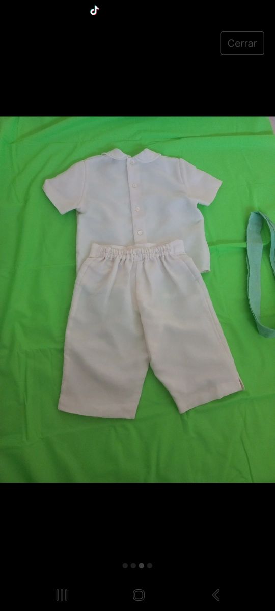 cojunto fino de niño 4 años