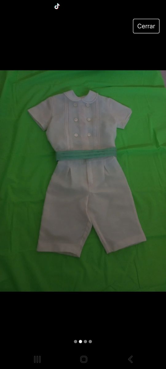 cojunto fino de niño 4 años