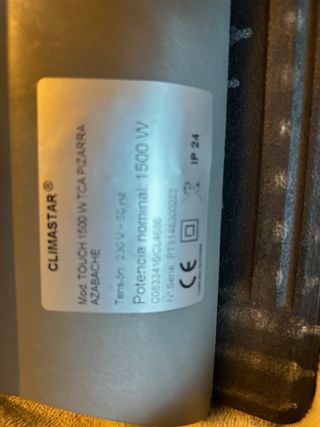 3 radiadores bajo consumo de la marca climastar