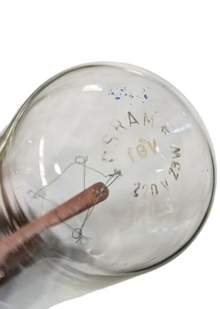 5 LAMPADINE VERO VINTAGE ORIGINALE OSRAM A FILO