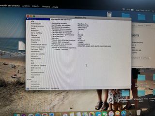 MacBook Pro 2011 500gb SSD 8gb Ram 2,4GHz Core i5