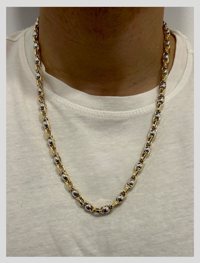 Cadena italiana bicolor 32g