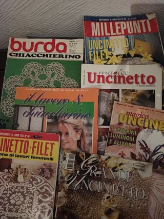 Riviste uncinetto e chiacchierino