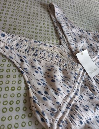 Vestido maxi c/etiqueta TS Pull&Bear