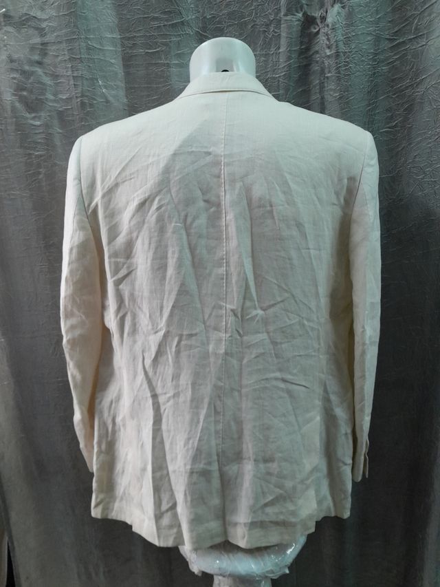 Giacca uomo puro lino gian marco venturi taglia 54