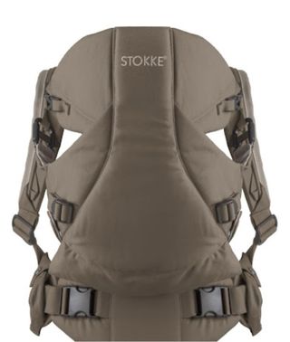 Mochila Stokke My Carrier frontal y trasera