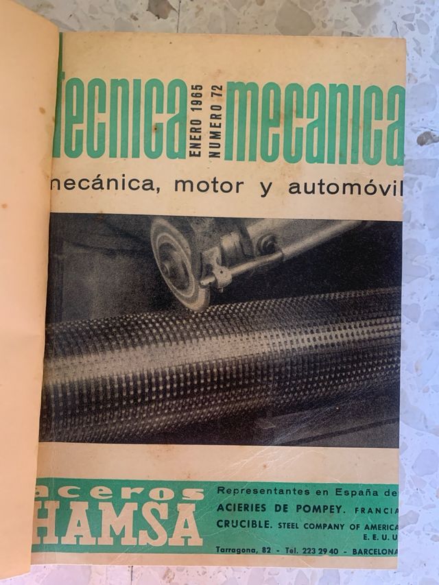 Libro Técnica Mecànica Ceac 1965