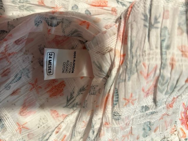 Vestido Juliana verano T.24 M