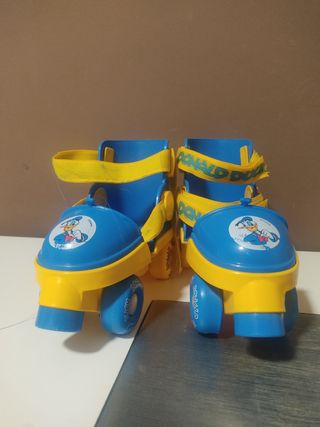 Bolsa patines el pato Donald