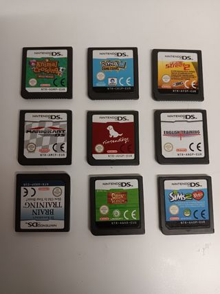 Nintendo DS gris + Juegos