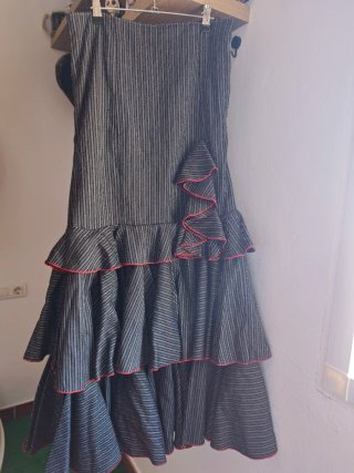 Falda campera