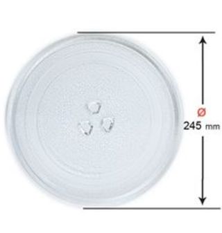 PLATO MICROONDAS 24'5 cm