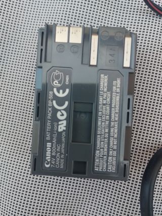 Cargar y batería para canon cámaras mini