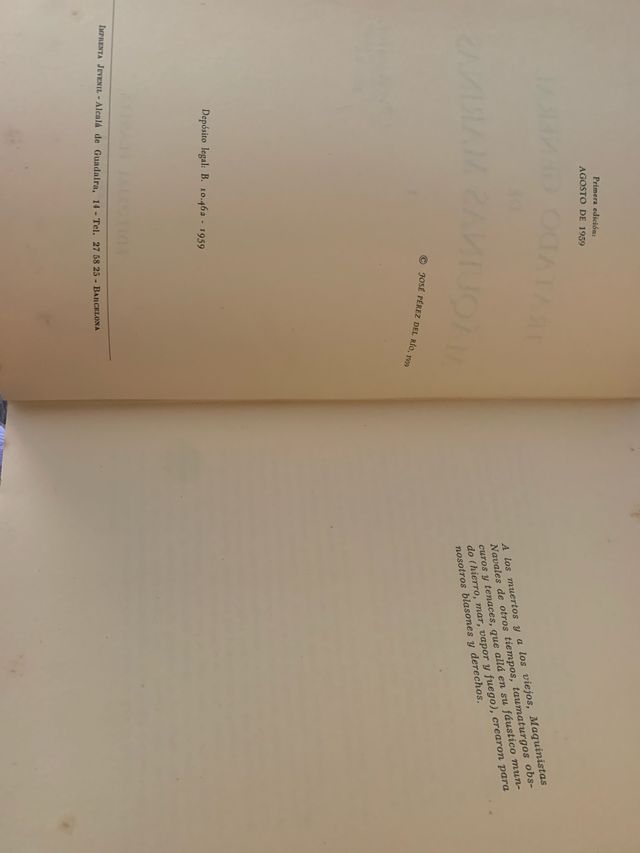 Tratado General de Maquinas Marinas