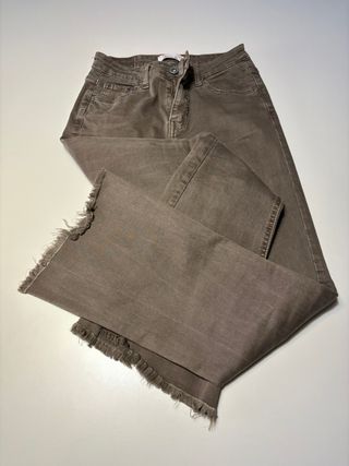 Pantalon vaquero campana