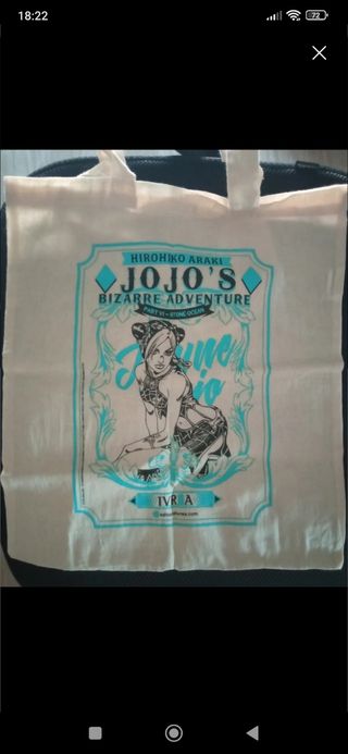Jojo Bizarre Adventure bolsa de tela