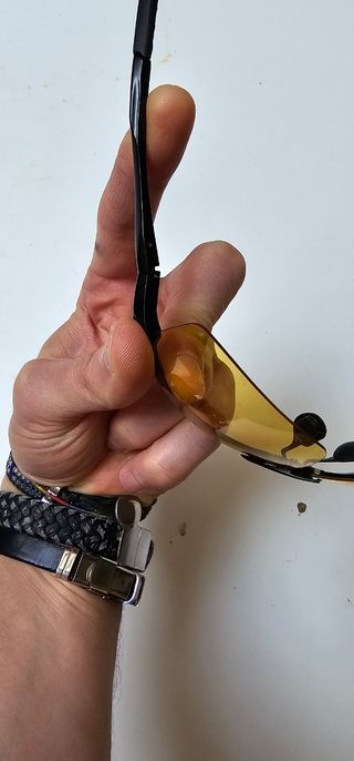 Gafas sol polarizadas amarillas, hombre o mujer
