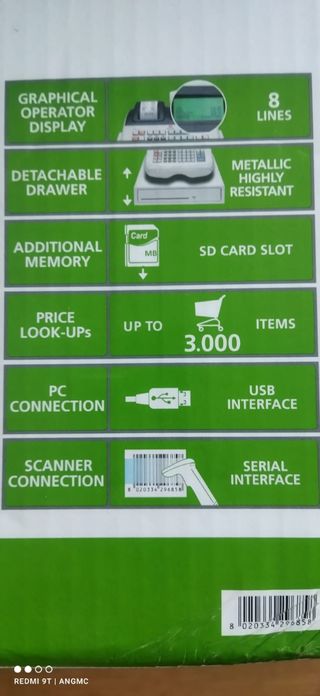 Caja registradora electrónica Olivetti ECR 7900
