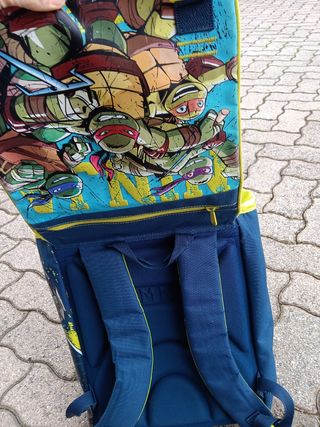 Zaino scuola tartarughe ninja