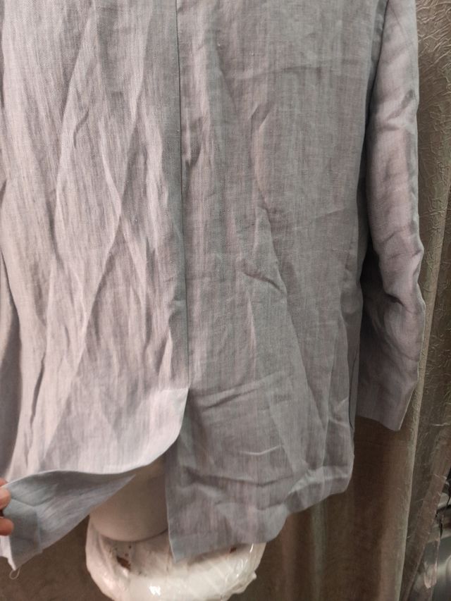 Giacca uomo puro lino angelo nardelli taglia 54