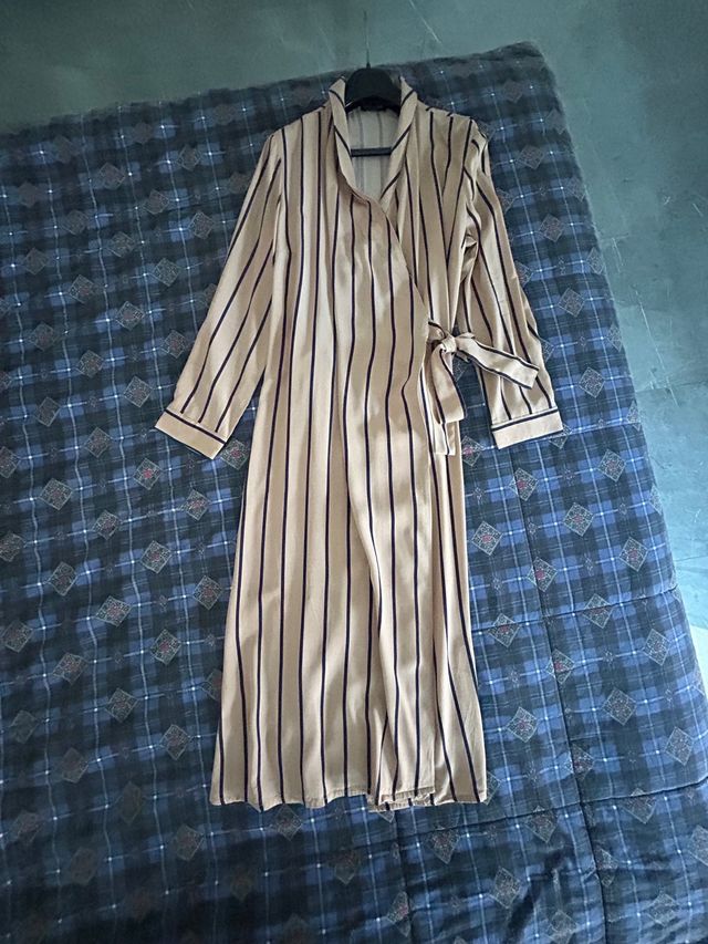 manguun Abito Incrociato A Pois  M  L